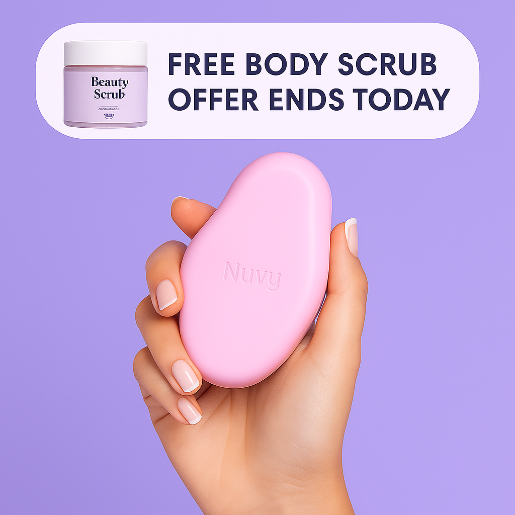 NUVYA CRYSTAL HAIR ERASER