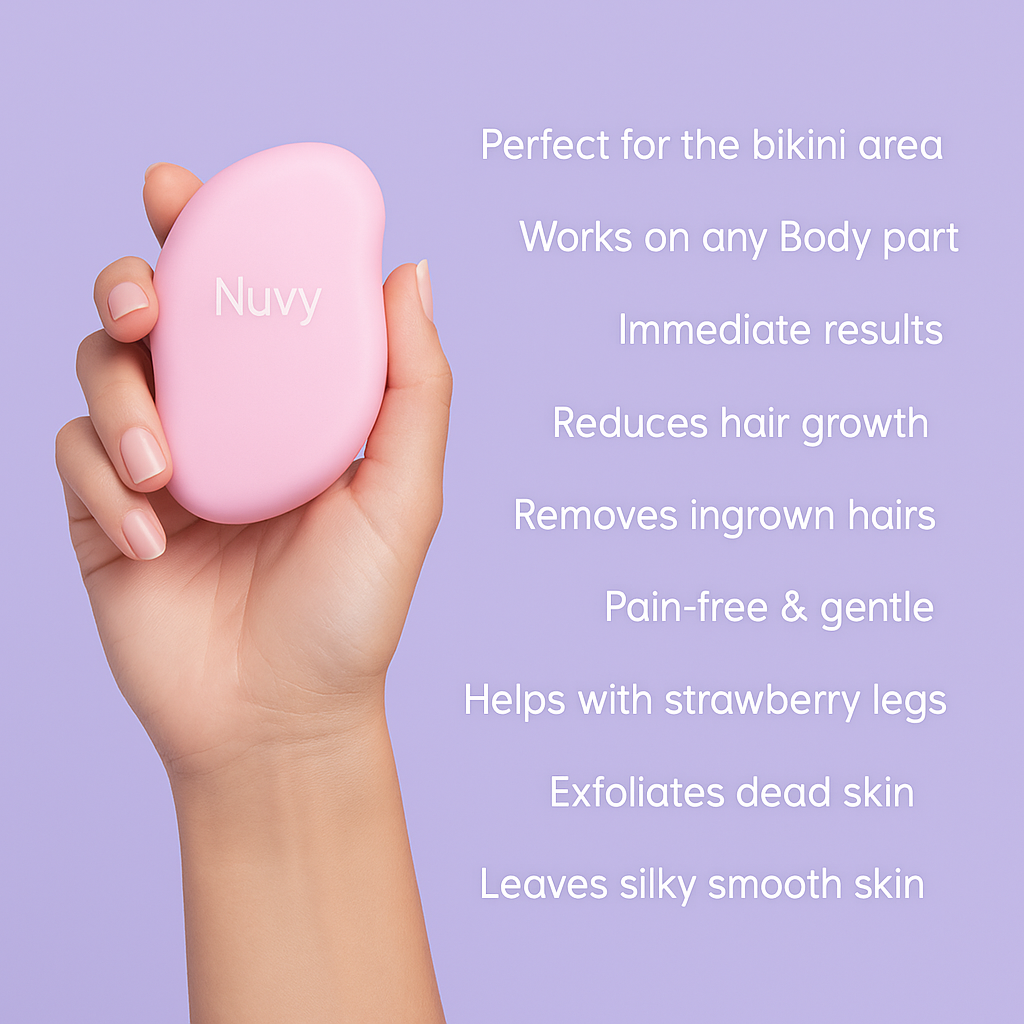 NUVYA CRYSTAL HAIR ERASER