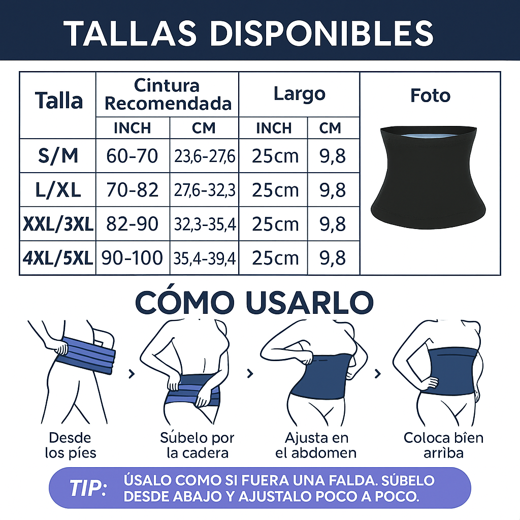 Faja Quema Grasa Abdominal